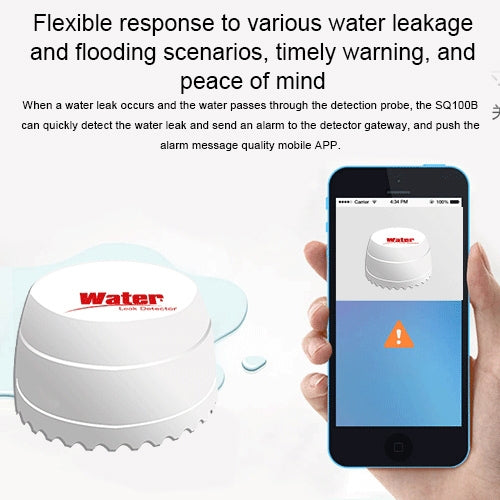 DY-SQ100B Water Leakage Detector with Two Sensors, DY-SQ100B DY-SQ100B Water Leakage Detector with Two Sensors, DY-SQ100B